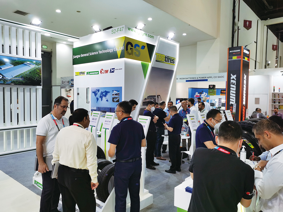 通用股份亮相迪拜展，彰顯民族輪胎風(fēng)采！